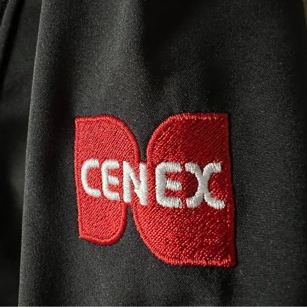 Stormtech Mens Jacket Full Zip Orbiter Softshell Hoodie Black SZ L Cenex KSH-1 - Picture 3 of 9